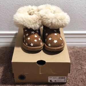 UGG Toddler Bailey Button II Starlight Boots